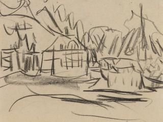 Ernst Ludwig Kirchner - Blick auf Davos