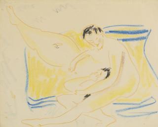 Ernst Ludwig Kirchner - Couple