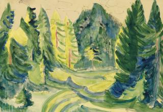 Ernst Ludwig Kirchner - Der Berg