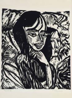 Ernst Ludwig Kirchner - Fehmarnmädchen (Sch. 210; D. W 219)