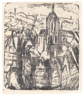 Ernst Ludwig Kirchner - Frankfurter Dom
