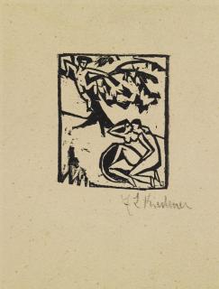 Ernst Ludwig Kirchner - Illustration zum Decamerone von Boccaccio