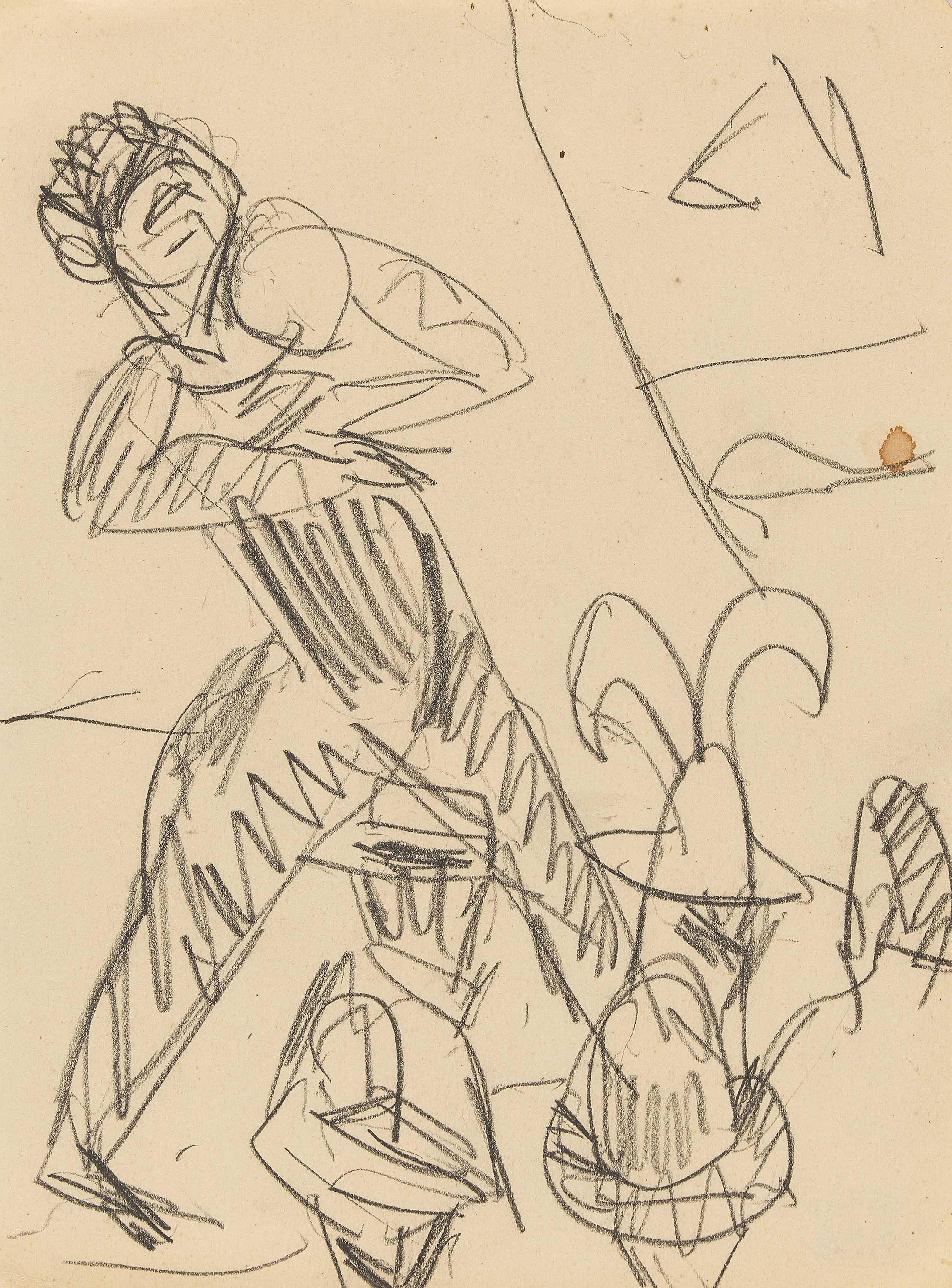 Ernst Ludwig Kirchner - Im Varieté.