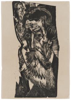 Ernst Ludwig Kirchner - Kopf Ludwig Schames