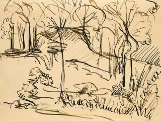 Ernst Ludwig Kirchner - Landschaft.