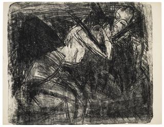 Ernst Ludwig Kirchner - Liebespaar Am Morgen (Lovers In The Morning)