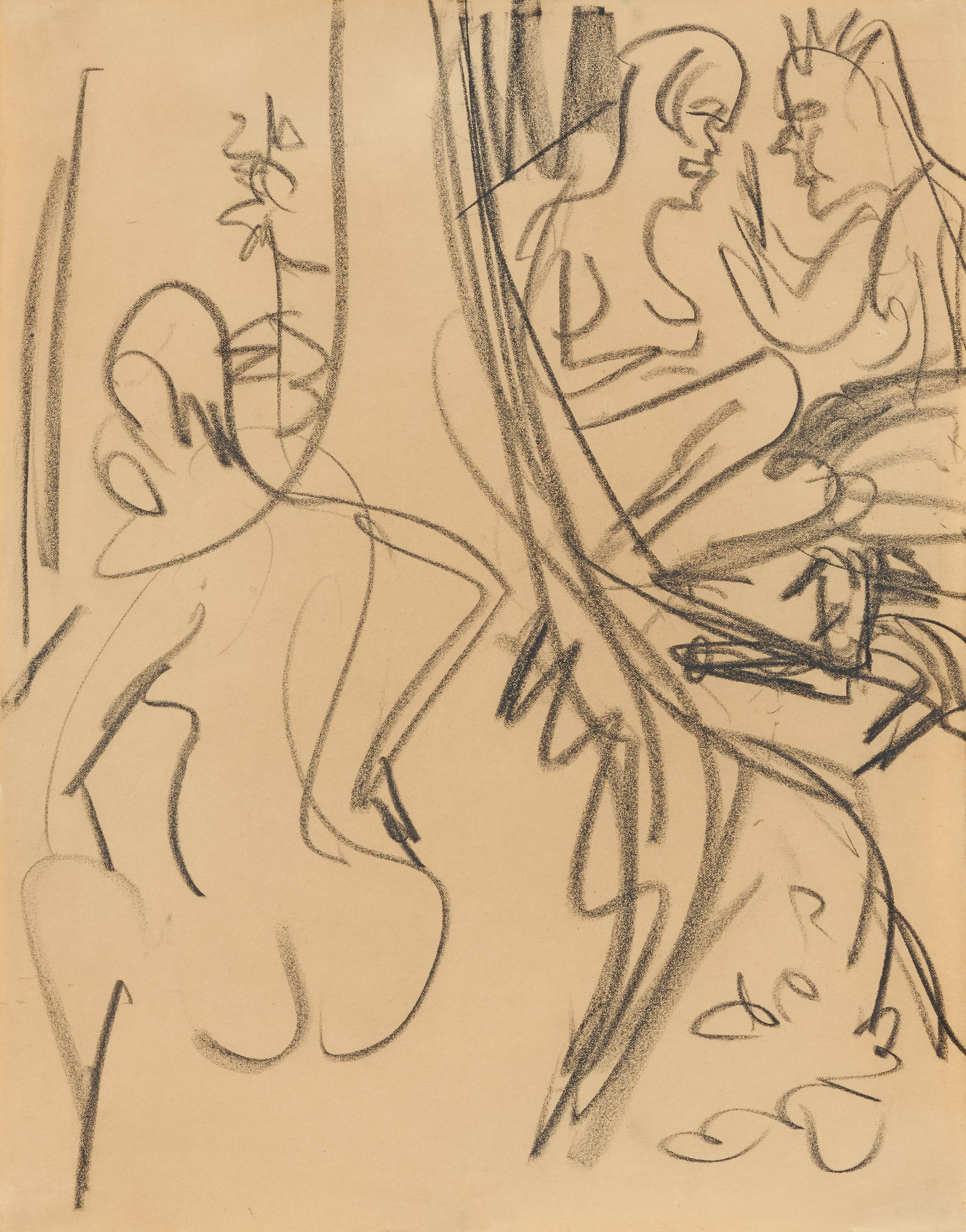 Ernst Ludwig Kirchner - Ohne Titel.
