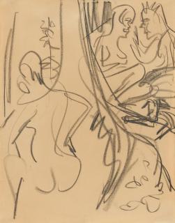 Ernst Ludwig Kirchner - Ohne Titel.