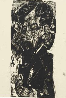 Ernst Ludwig Kirchner - Portrait of Willem van Vloten