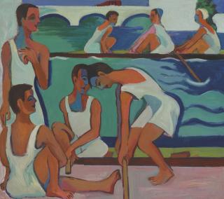 Ernst Ludwig Kirchner - Ruderer