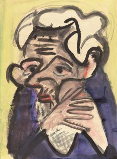 Ernst Ludwig Kirchner - Schweizer Bäuerin.