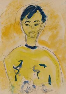 Ernst Ludwig Kirchner - Selbstbildnis (Männerporträt).