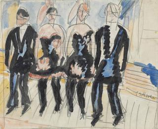 Ernst Ludwig Kirchner - Stepptanz