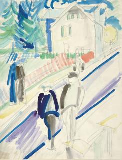 Ernst Ludwig Kirchner - Straße (Berliner Vorort).