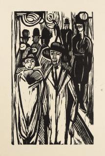 Ernst Ludwig Kirchner - Strasse (Dube H 567 III.)