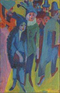 Ernst Ludwig Kirchner - Strassenszene