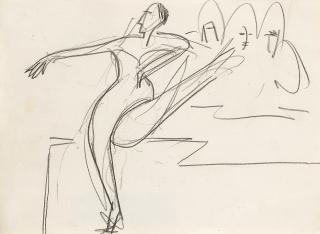 Ernst Ludwig Kirchner - Tänzerin