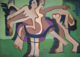 Ernst Ludwig Kirchner - Tanzgruppe (Dance Group)