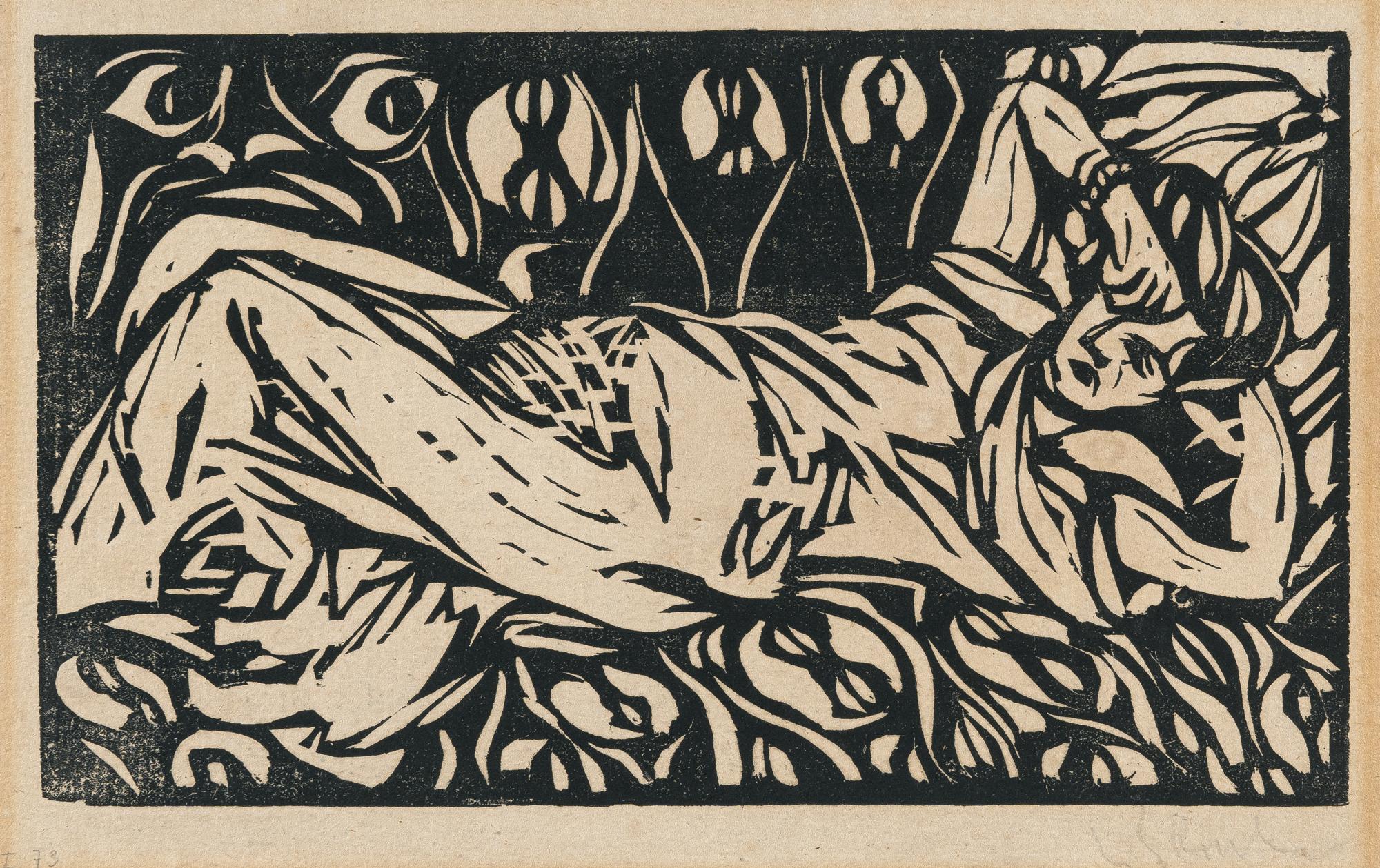 Ernst Ludwig Kirchner - Tausendundeine Nacht – Prinzessin und Dschinni