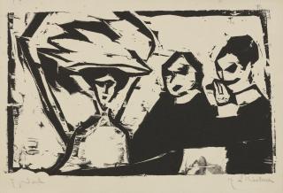 Ernst Ludwig Kirchner - Theaterloge (Dube H148)