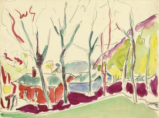 Ernst Ludwig Kirchner - Waldhütten