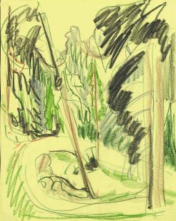 Ernst Ludwig Kirchner - Wegschleife