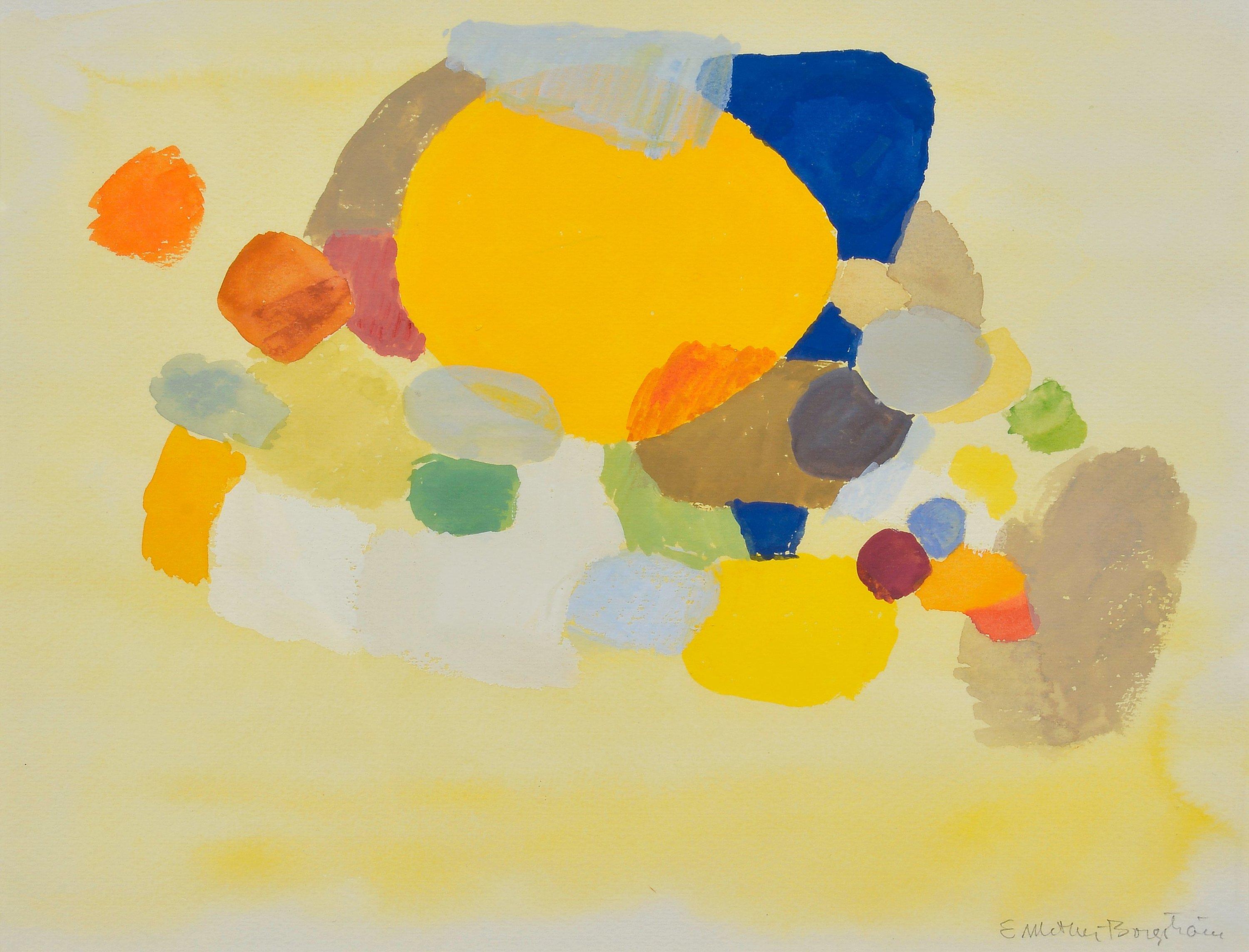 Ernst Mether-Borgström - Colourful Composition.