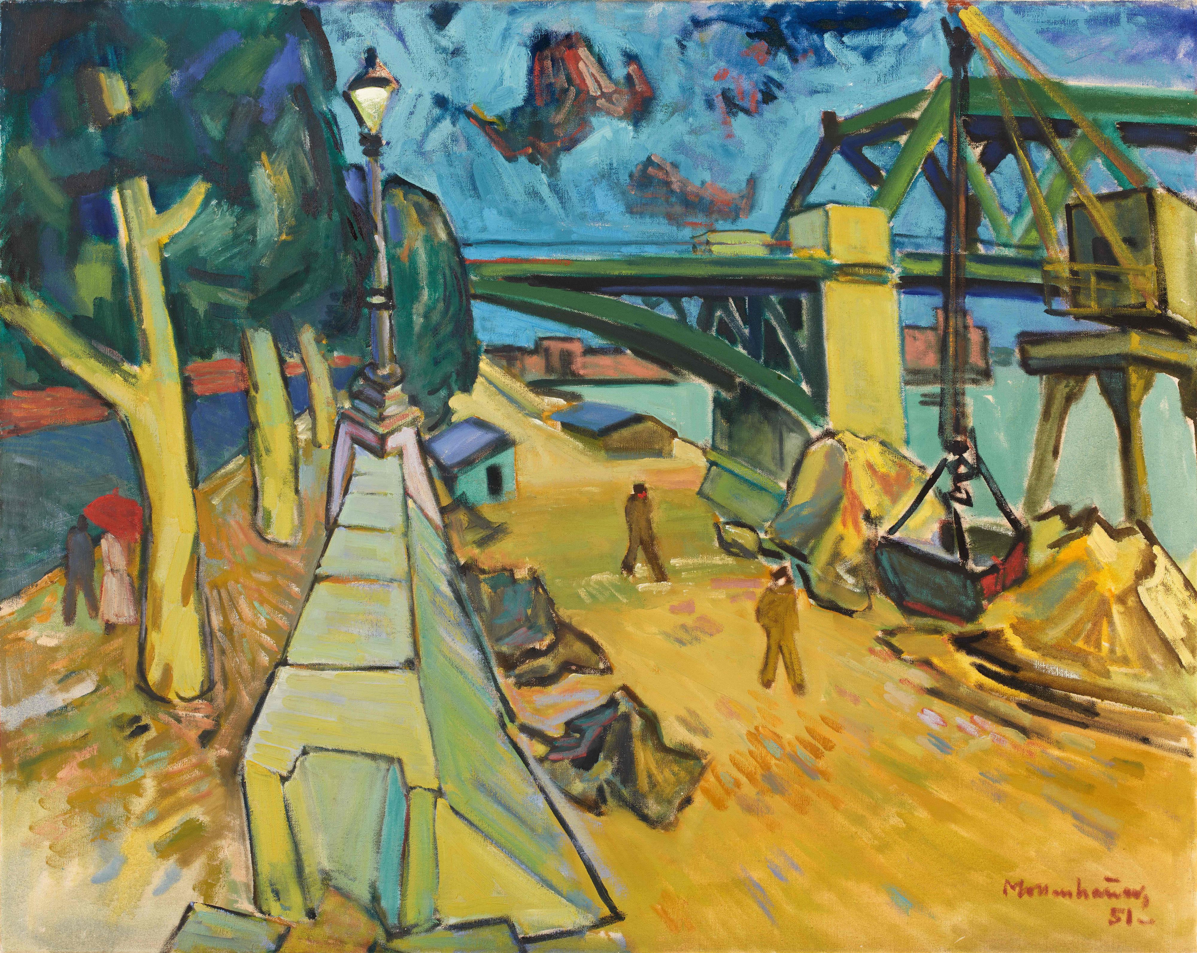 Ernst Mollenhauer - Alter Hafen Düsseldorf
