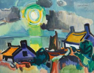 Ernst Mollenhauer - Haffmorgen in Nidden