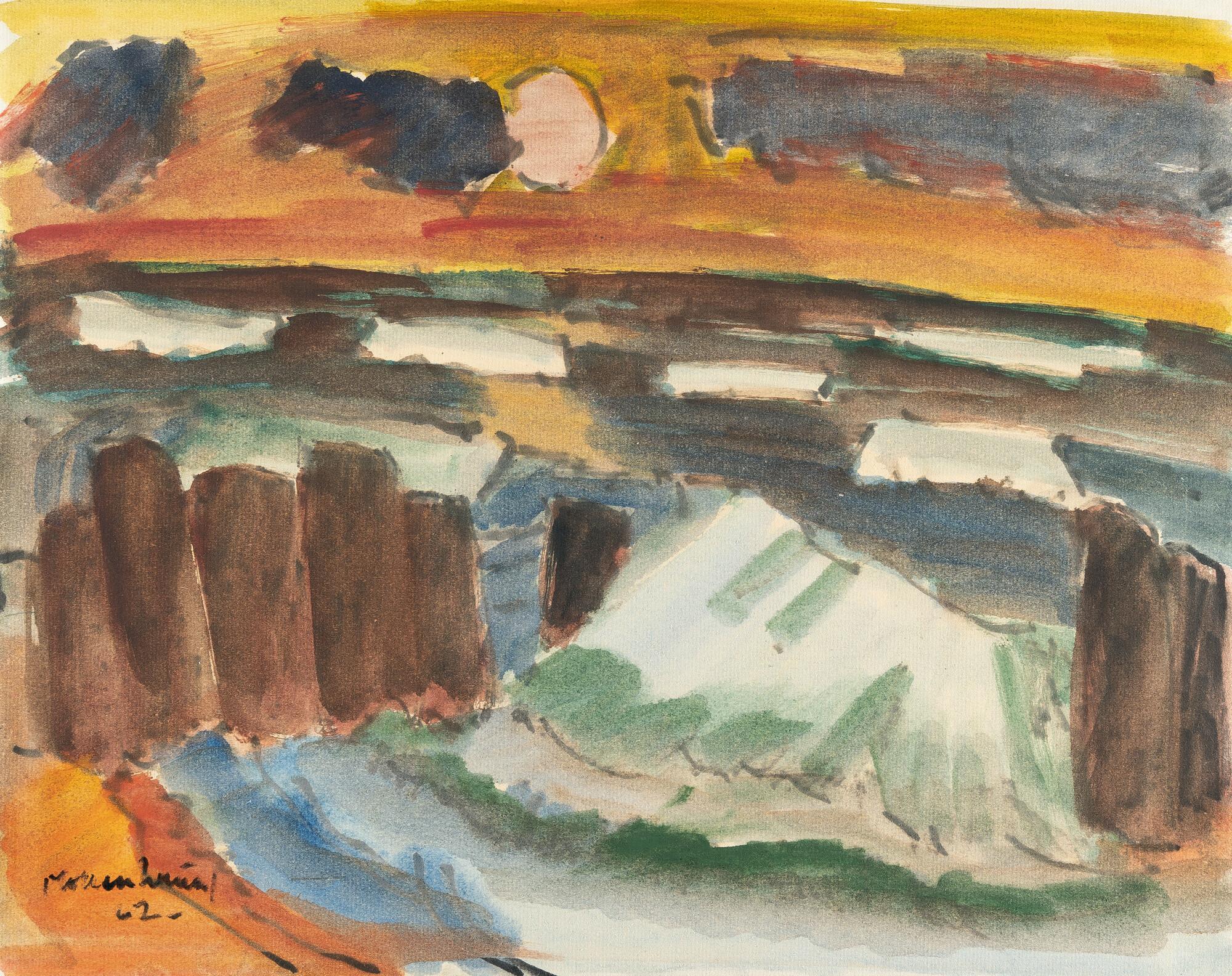 Ernst Mollenhauer - Meeresbrandung