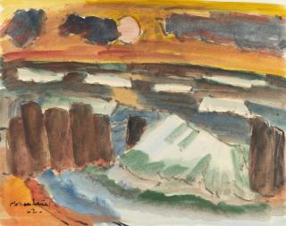 Ernst Mollenhauer - Meeresbrandung