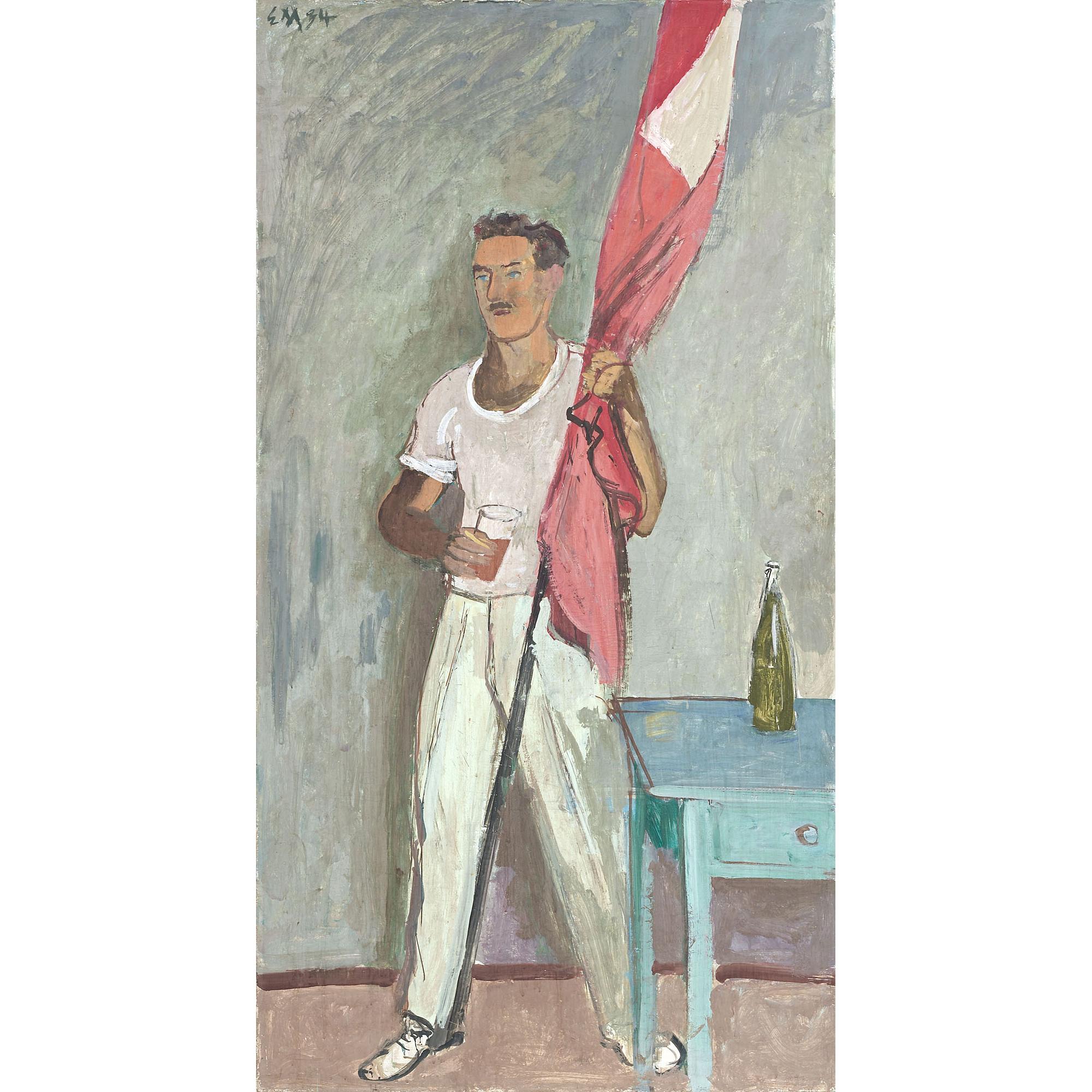 Ernst Morgenthaler - Der Fahnenträger, 1934 The Standard Bearer, 1934