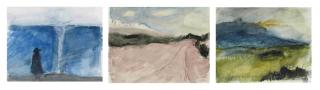 Ernst Morgenthaler - Sammelnummer von drei Werken: Am Meer, 1961  Fuorn, 1955  Sardinien, 1961
