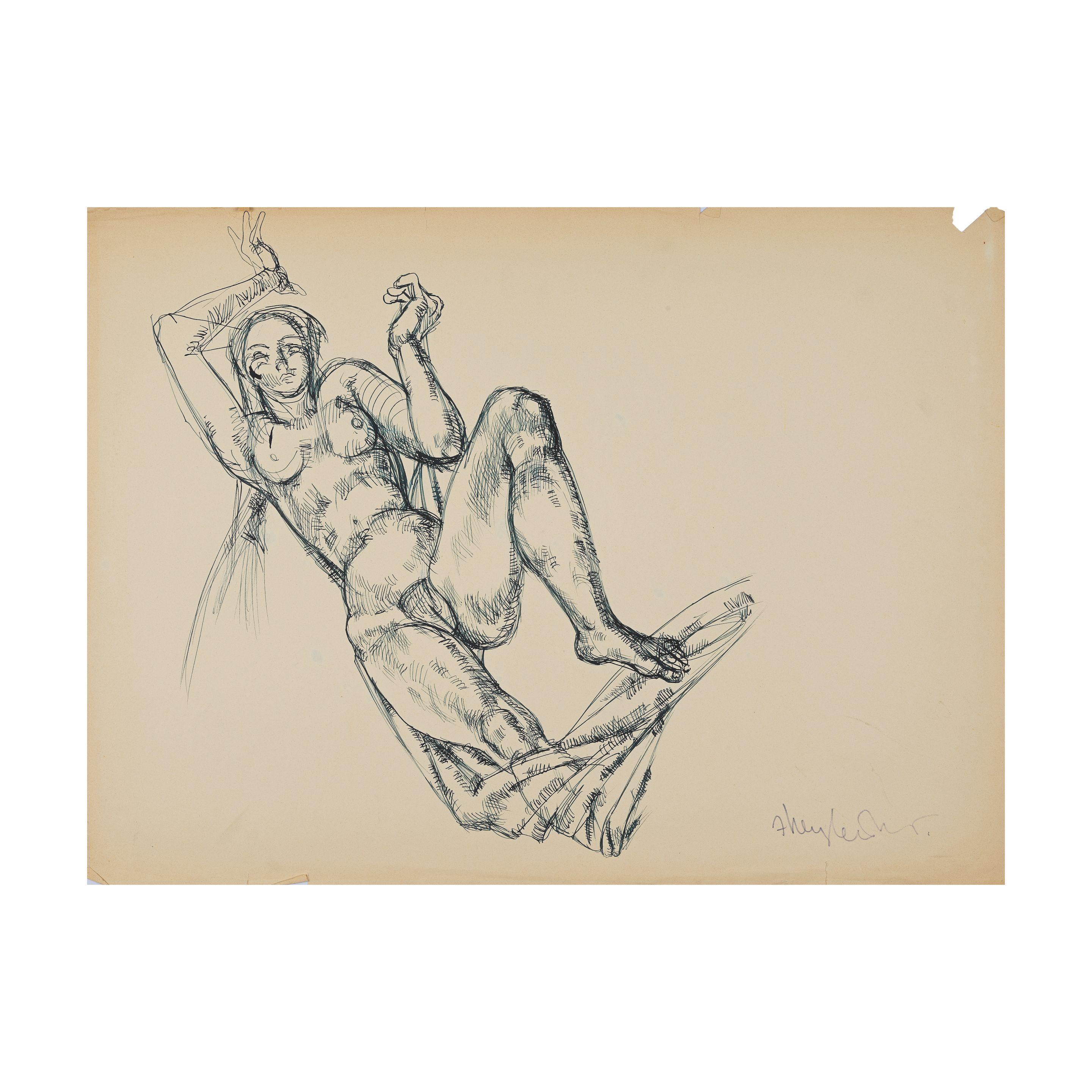 Ernst Neizvestny - Nue/ Nude sans cadre