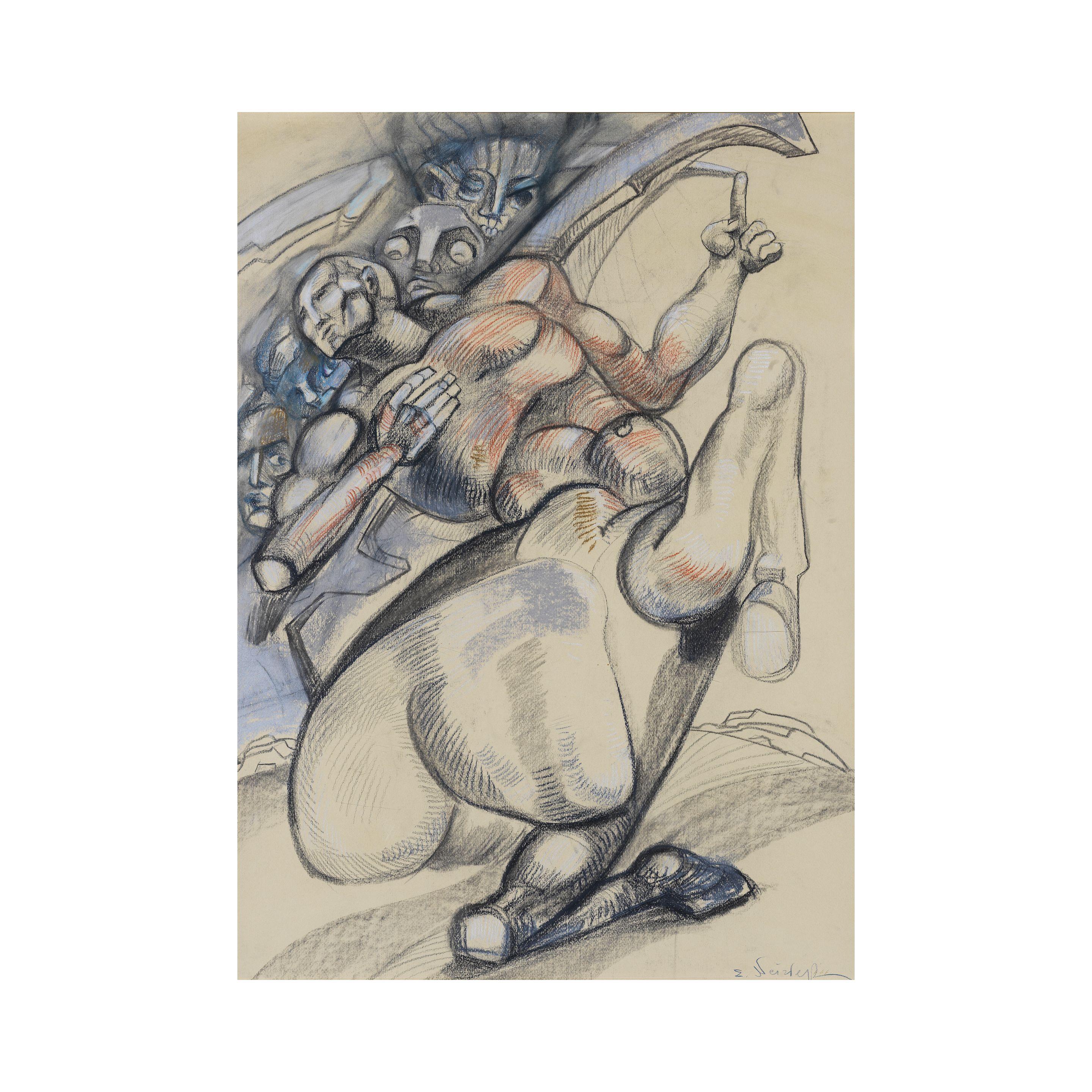 Ernst Neizvestny - Sans titre/ Untitled