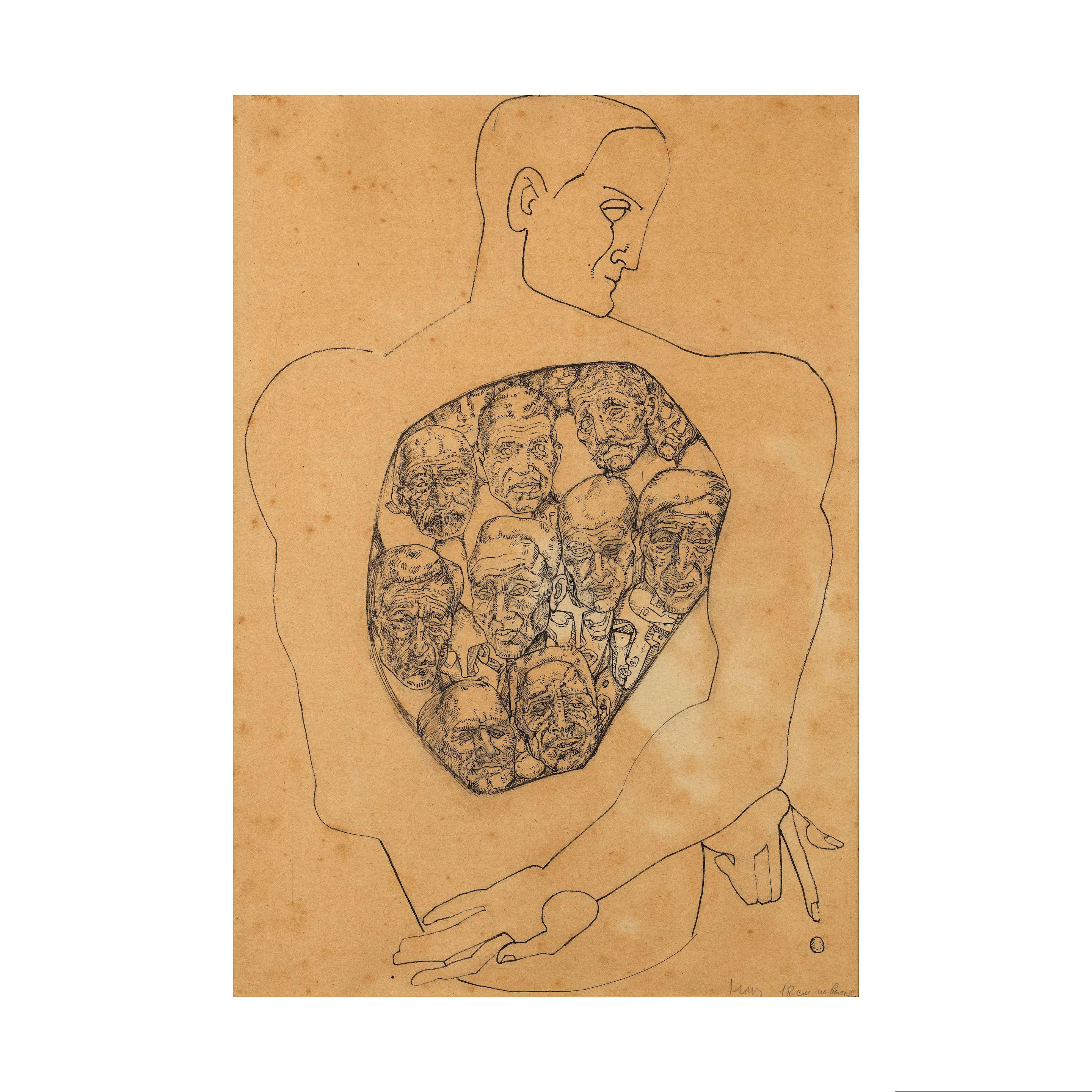 Ernst Neizvestny - Sans titre/ Untitled