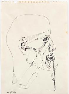 Ernst Neizvestny - Tête/ Head sans cadre