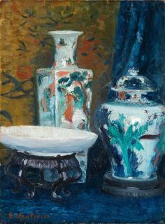 Ernst Oppler - Stilleben: China-Porzellan