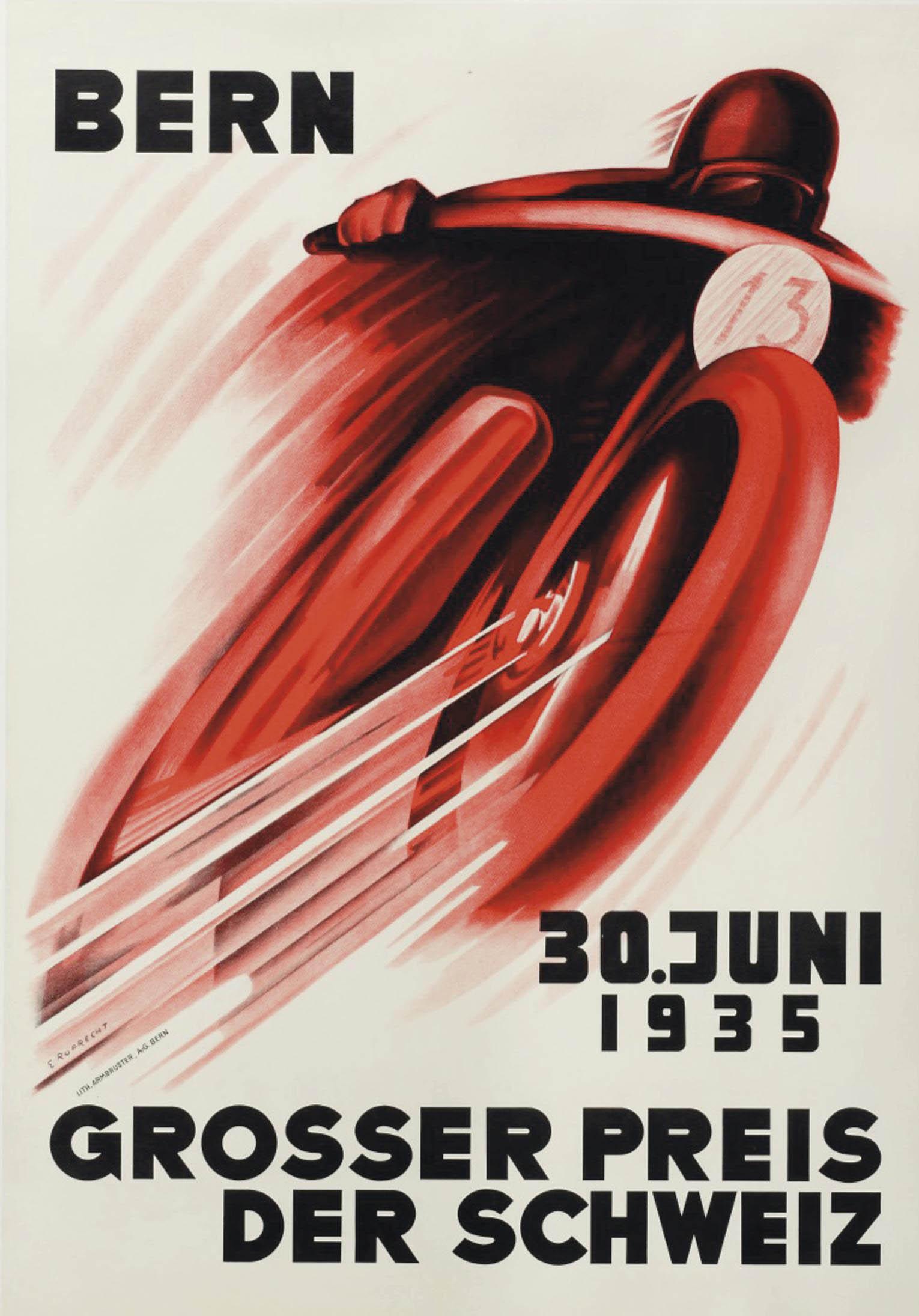 Ernst Ruprecht - Grosser Preis Der Schweiz 1935