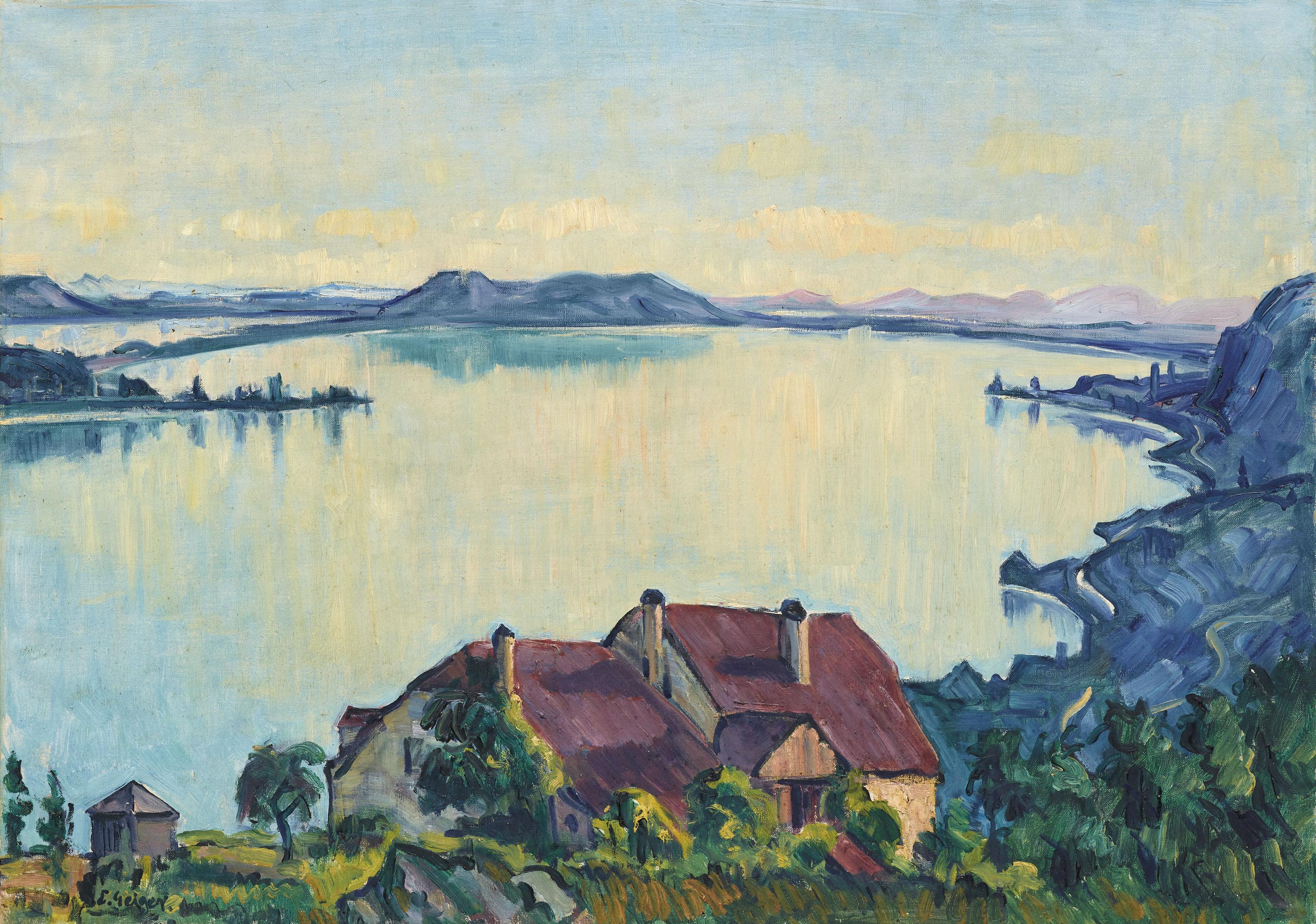 Ernst Samuel Geiger - Kapf, oberhalb Twann, um 1942