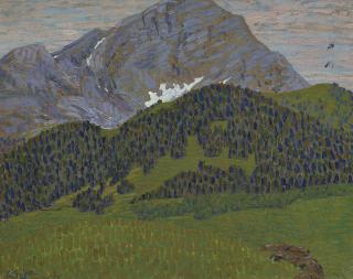 Ernst Samuel Geiger - Spitzhorn (Lauenen bei Gstaad), um 1906