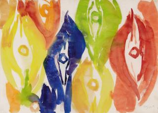 Ernst Wilhelm Nay - Augenbild.