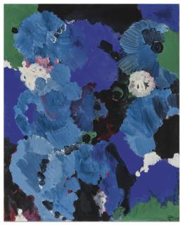Ernst Wilhelm Nay - Bleu Royal
