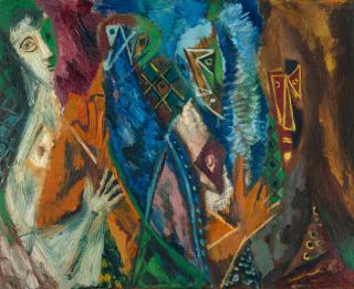 Ernst Wilhelm Nay - „Der Vogelmensch und andere“