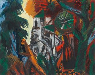 Ernst Wilhelm Nay - Die Kathedrale