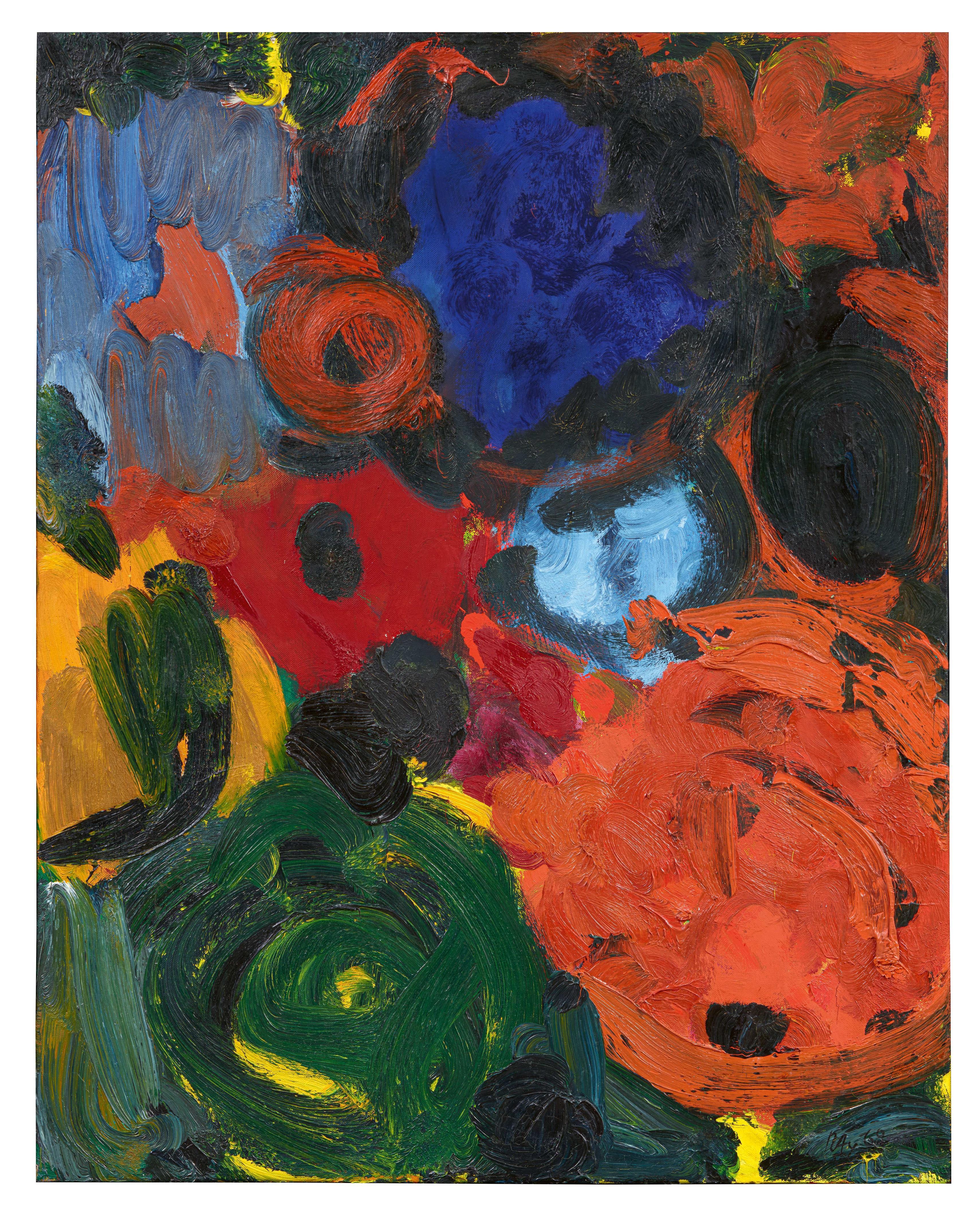 Ernst Wilhelm Nay - Dominant Rot