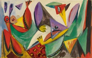 Ernst Wilhelm Nay - Euryanthe IV