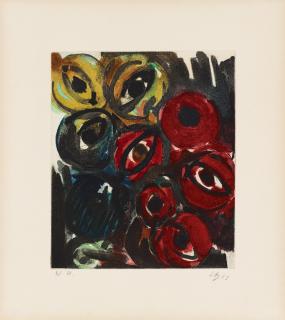 Ernst Wilhelm Nay - Farbaquatinta 1963-2