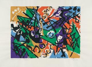 Ernst Wilhelm Nay - Farbholzschnitt 1952 – 2