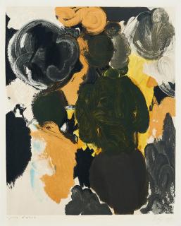 Ernst Wilhelm Nay - Farblitho 1959 (NOR).